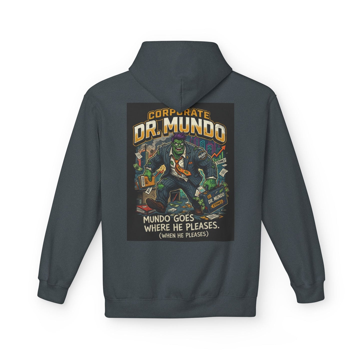 Dr Mundo Retro Arcade Hoodie league of legands— Gaming Champion Pullover