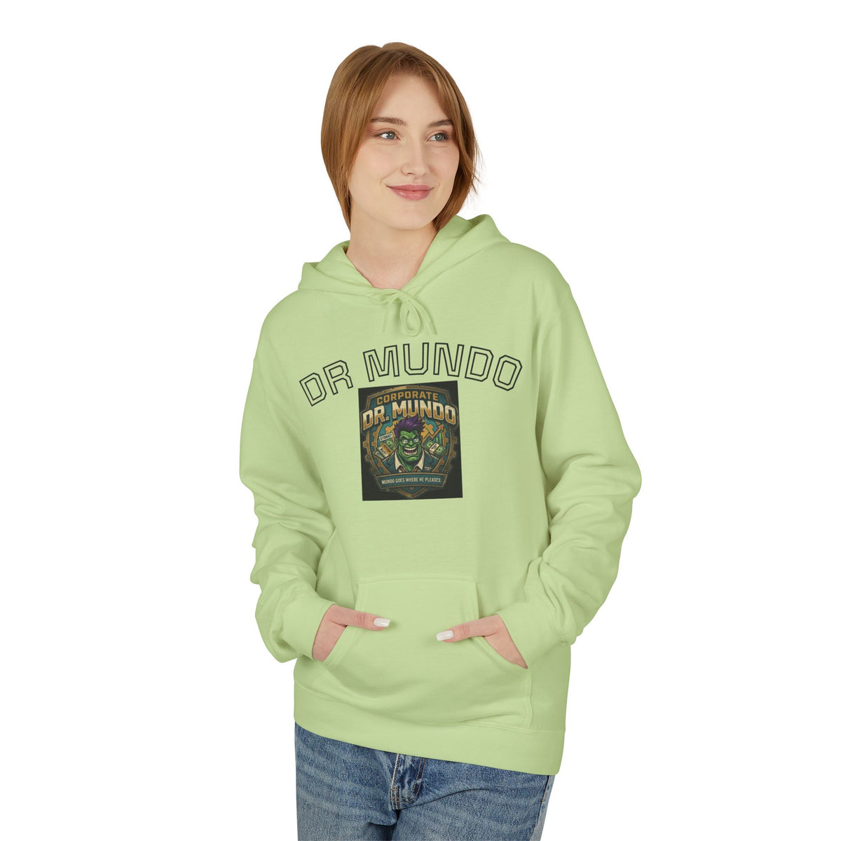 Dr Mundo Retro Arcade Hoodie league of legands— Gaming Champion Pullover