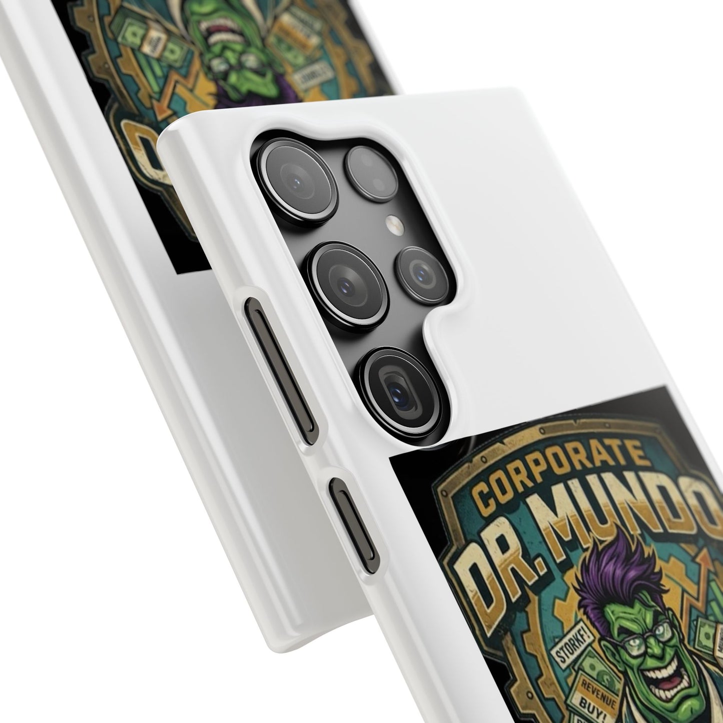 Corporate Dr. Mundo Phone Case — Funny Gaming Snap Case for League of Legends Fans