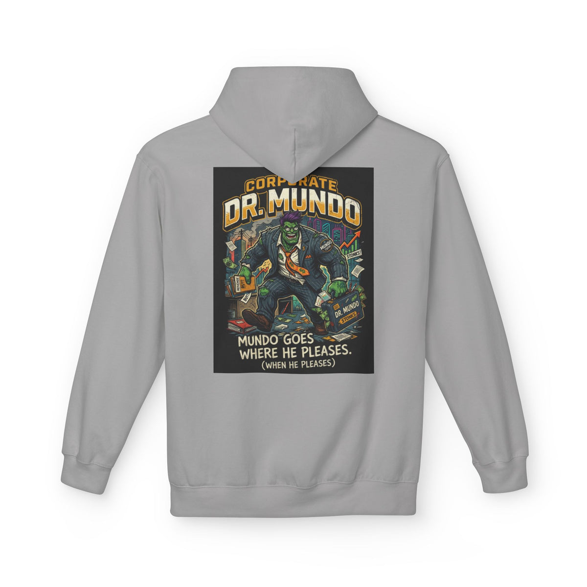 Dr Mundo Retro Arcade Hoodie league of legands— Gaming Champion Pullover