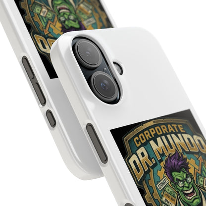 Corporate Dr. Mundo Phone Case — Funny Gaming Snap Case for League of Legends Fans
