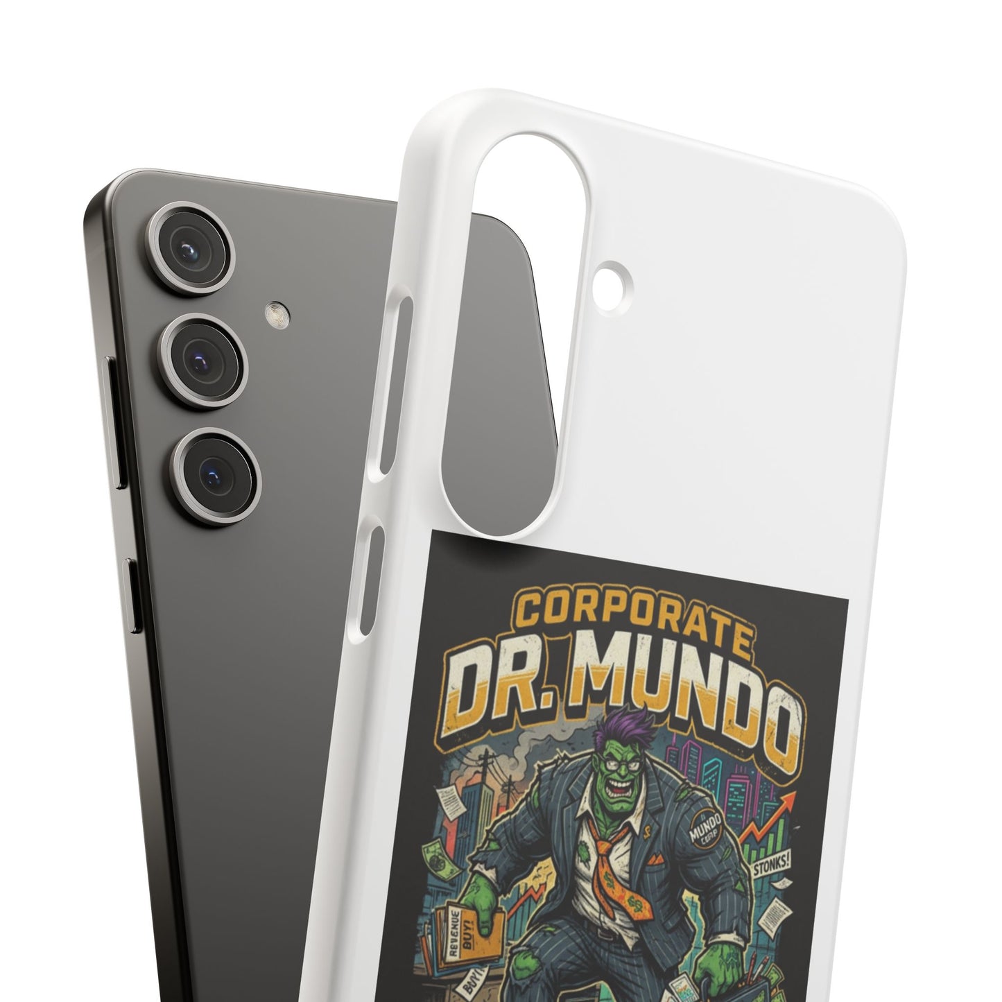 Snap Case — "Corporate Dr. Mundo" Phone Case | Funny Gamer League Riot-Inspired Design