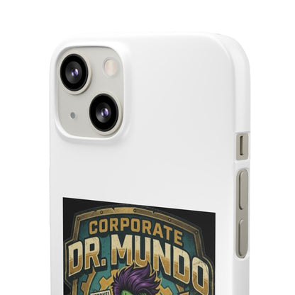 Corporate Dr. Mundo Phone Case — Funny Gaming Snap Case for League of Legends Fans