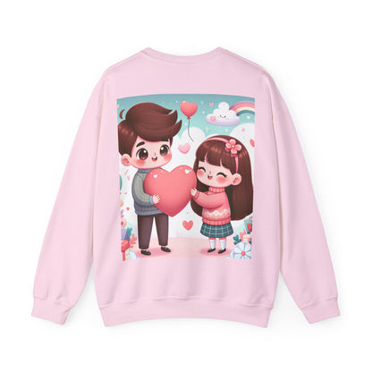 Cute Couples Love Sweatshirt - Unisex Heavy Blend™ - Perfect for Valentine’s Day & Anniversaries