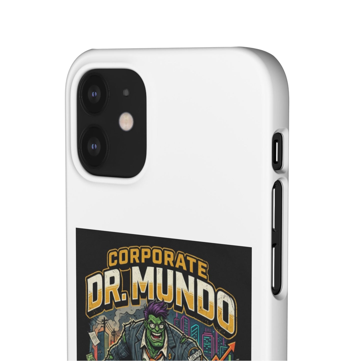 Snap Case — "Corporate Dr. Mundo" Phone Case | Funny Gamer League Riot-Inspired Design