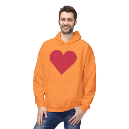 Heart & Rose Pattern Hoodie — Romantic Floral Valentine Pullover