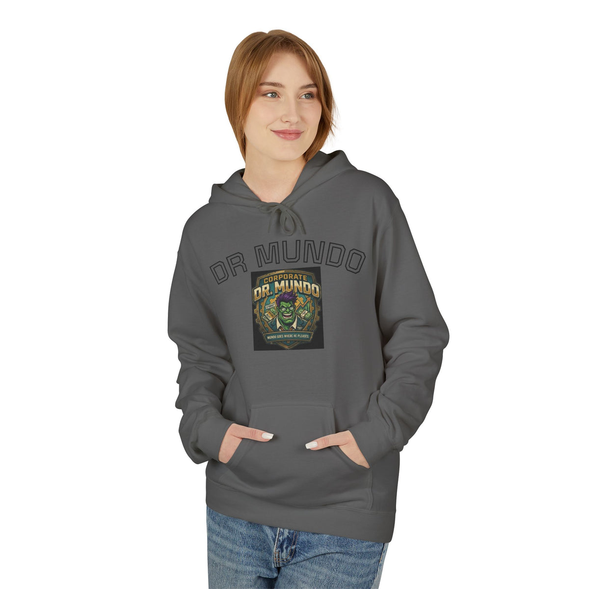 Dr Mundo Retro Arcade Hoodie league of legands— Gaming Champion Pullover