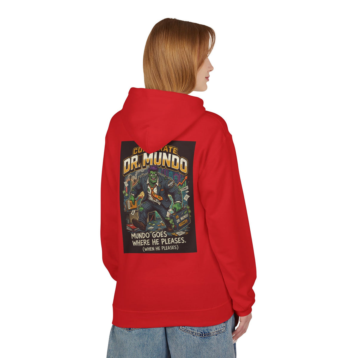 Dr Mundo Retro Arcade Hoodie league of legands— Gaming Champion Pullover