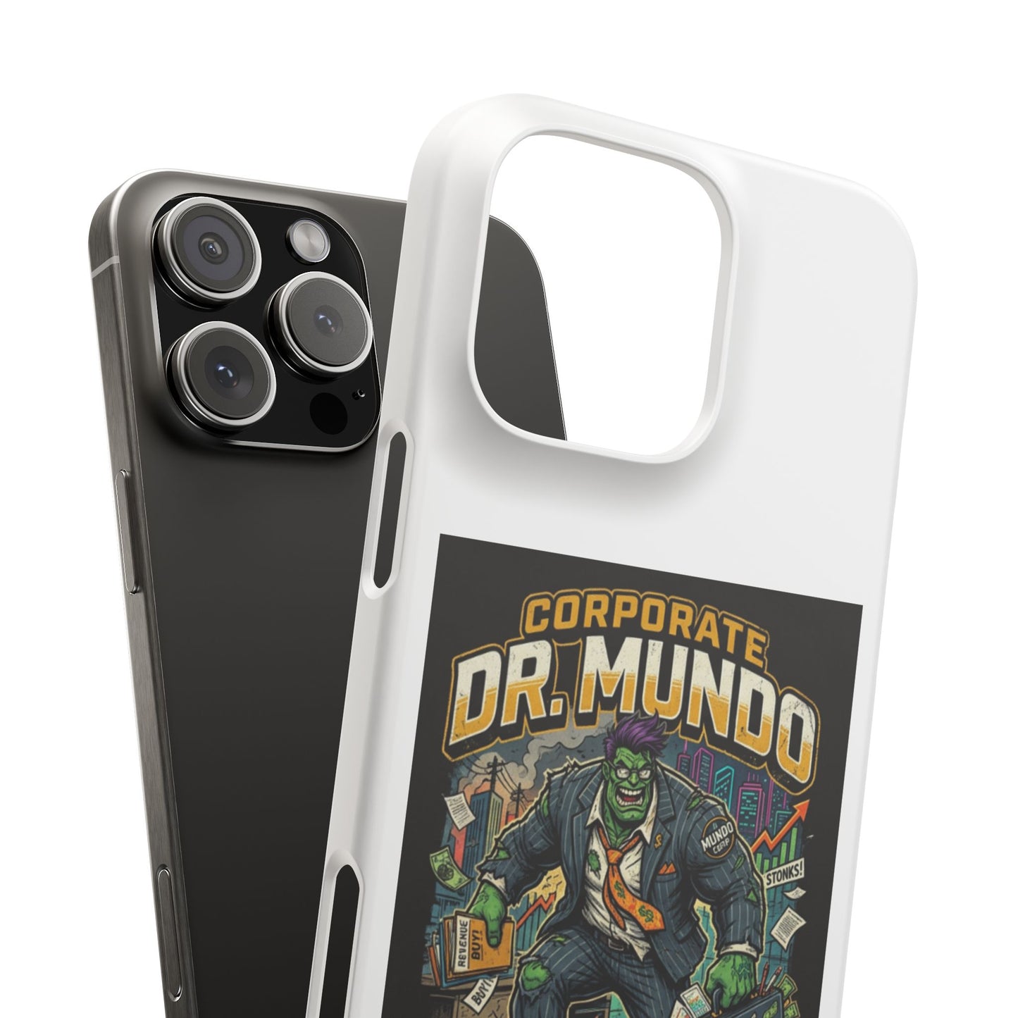 Snap Case — "Corporate Dr. Mundo" Phone Case | Funny Gamer League Riot-Inspired Design