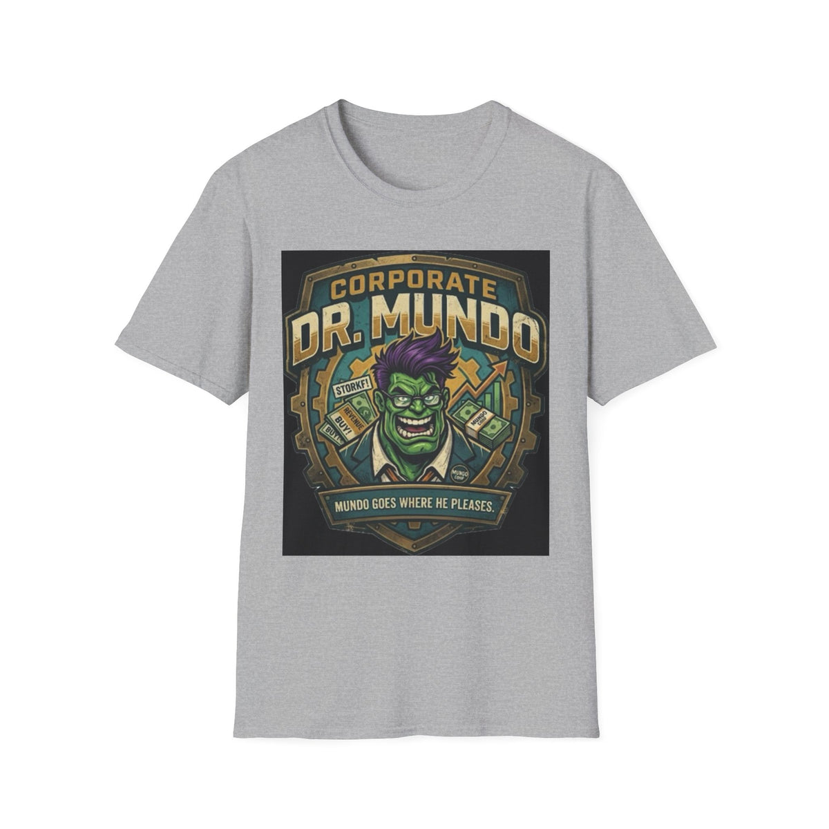 Dr. Mundo Corporate Tee — Funny Gaming League of Legends Shirt