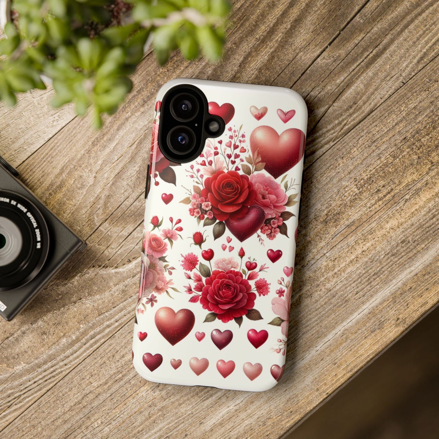 Heartfelt Floral Phone Case | Tough Cases for Love & Romance