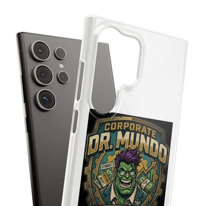 Corporate Dr. Mundo Phone Case — Funny Gaming Snap Case for League of Legends Fans