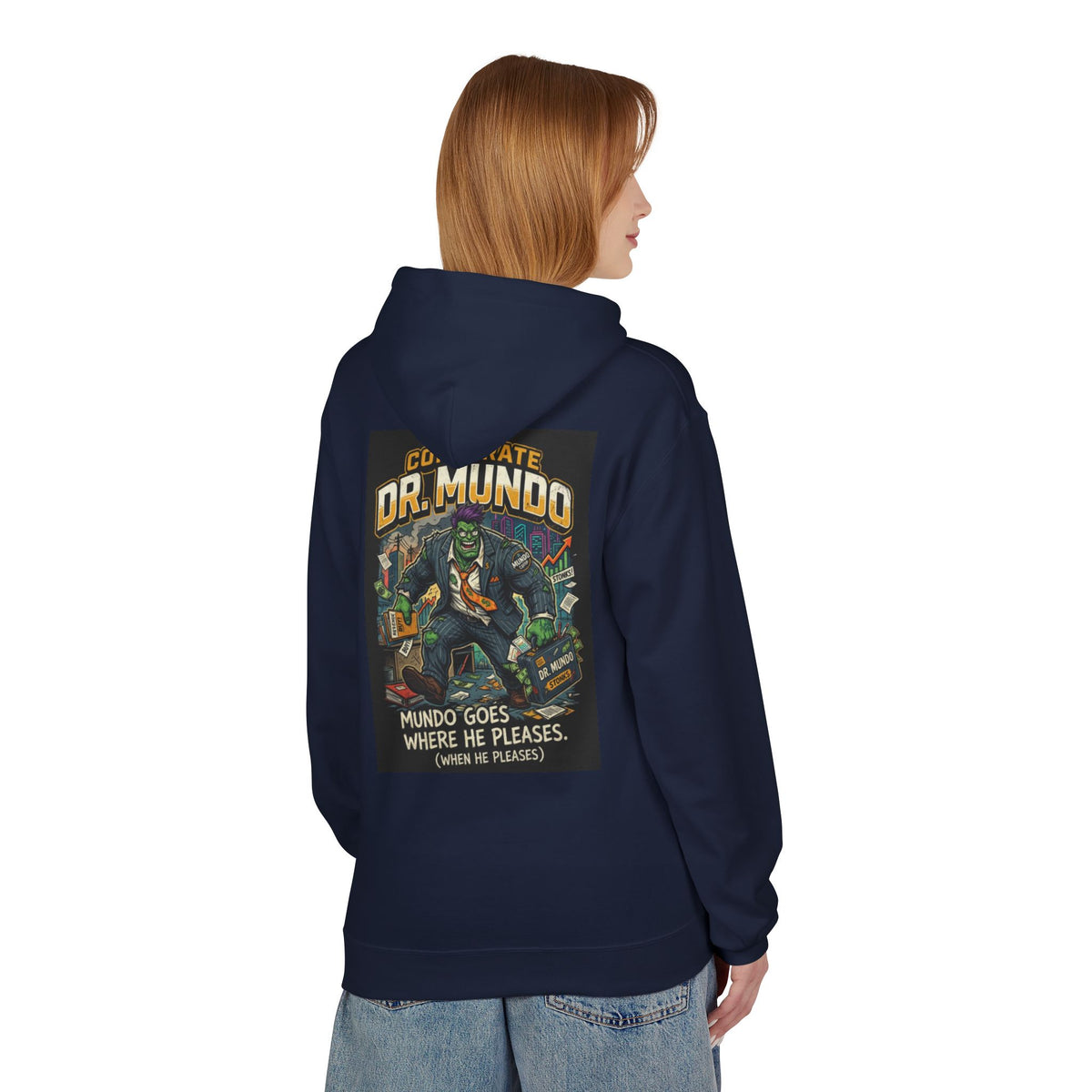 Dr Mundo Retro Arcade Hoodie league of legands— Gaming Champion Pullover