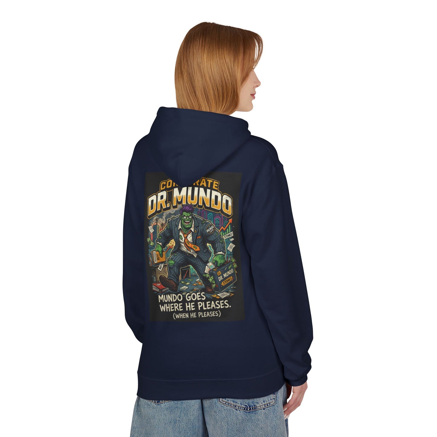 Dr Mundo Retro Arcade Hoodie league of legands— Gaming Champion Pullover