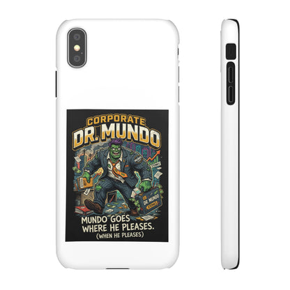 Snap Case — "Corporate Dr. Mundo" Phone Case | Funny Gamer League Riot-Inspired Design