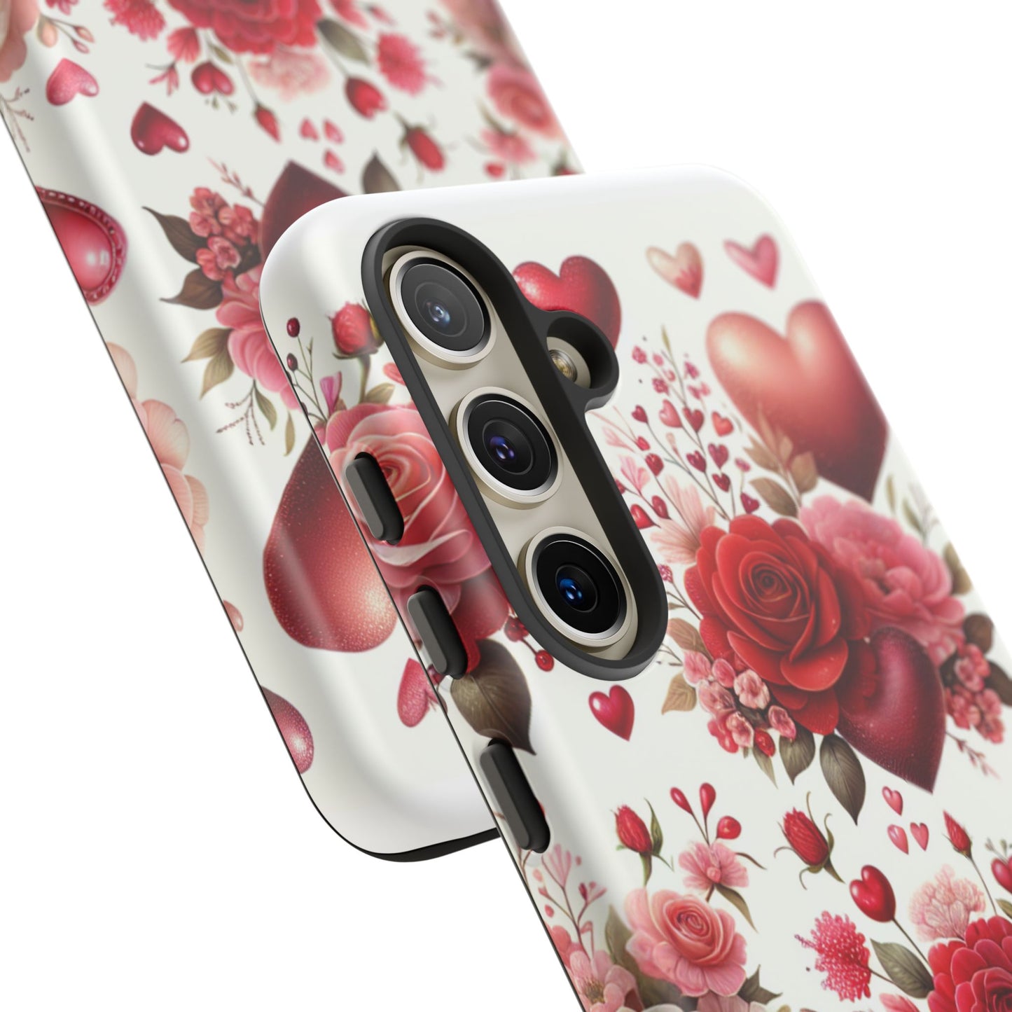 Heartfelt Floral Phone Case | Tough Cases for Love & Romance