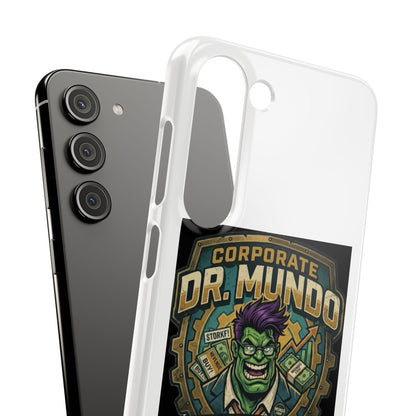 Corporate Dr. Mundo Phone Case — Funny Gaming Snap Case for League of Legends Fans