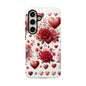 Heartfelt Floral Phone Case | Tough Cases for Love & Romance