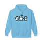 Pixel Penguin Hoodie — Cute Retro 8-Bit Penguin Family Pullover