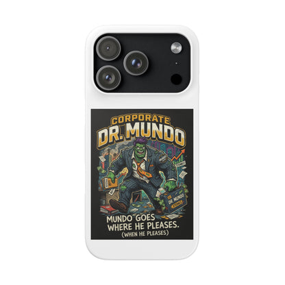 Snap Case — "Corporate Dr. Mundo" Phone Case | Funny Gamer League Riot-Inspired Design