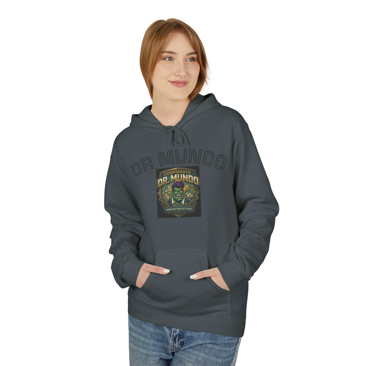 Dr Mundo Retro Arcade Hoodie league of legands— Gaming Champion Pullover