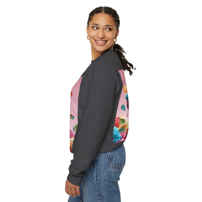 Colorful Ice Cream Crewneck Sweatshirt - Sweet Summer Vibes