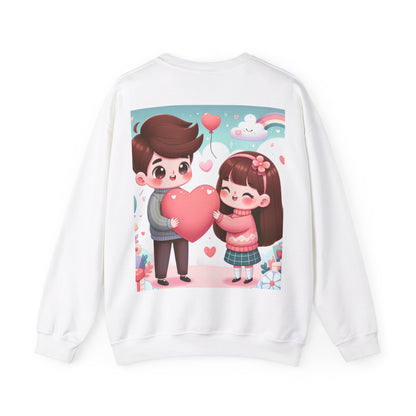 Cute Couples Love Sweatshirt - Unisex Heavy Blend™ - Perfect for Valentine’s Day & Anniversaries