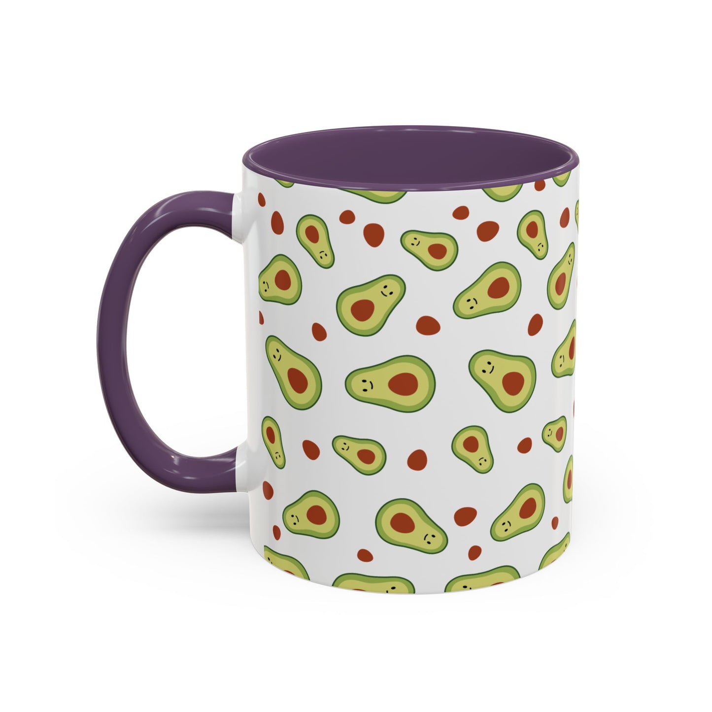 Quirky Avocado Print Coffee Mug - Fun Kitchen Accessory for Unique Coffee Lovers