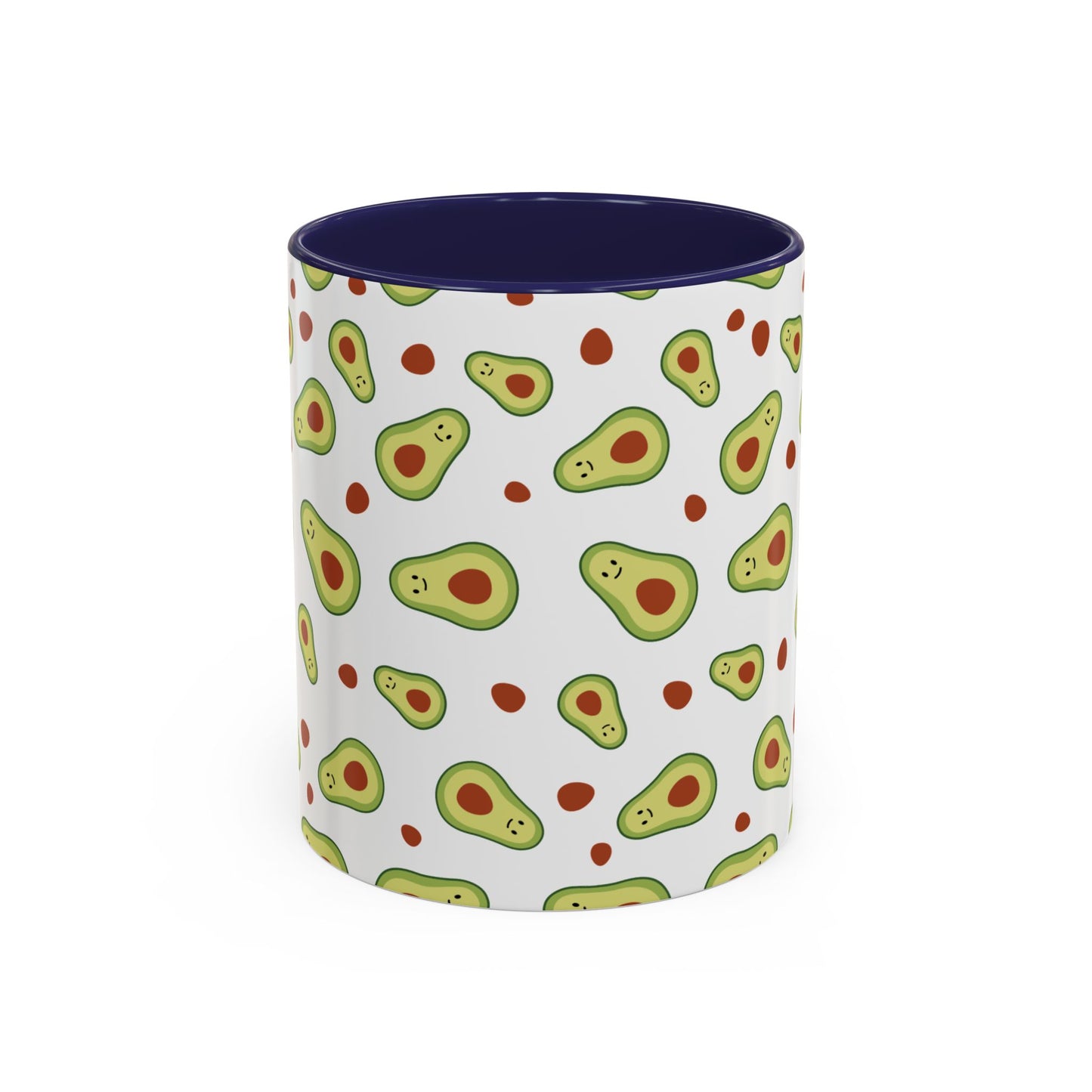 Quirky Avocado Print Coffee Mug - Fun Kitchen Accessory for Unique Coffee Lovers