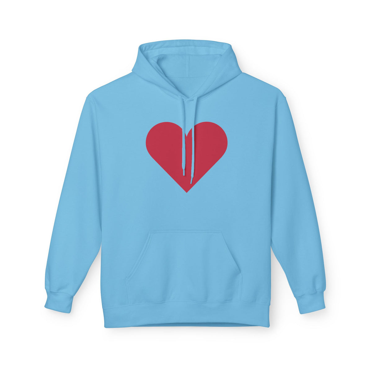 Heart & Rose Pattern Hoodie — Romantic Floral Valentine Pullover