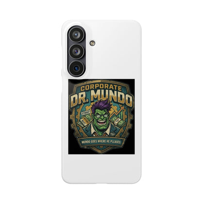 Corporate Dr. Mundo Phone Case — Funny Gaming Snap Case for League of Legends Fans