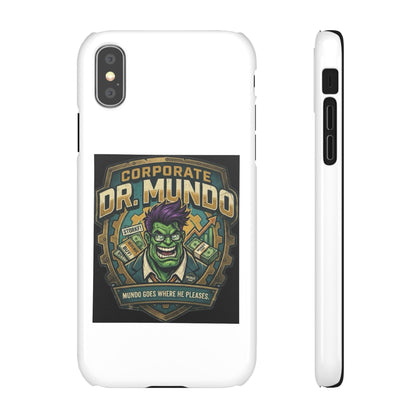Corporate Dr. Mundo Phone Case — Funny Gaming Snap Case for League of Legends Fans