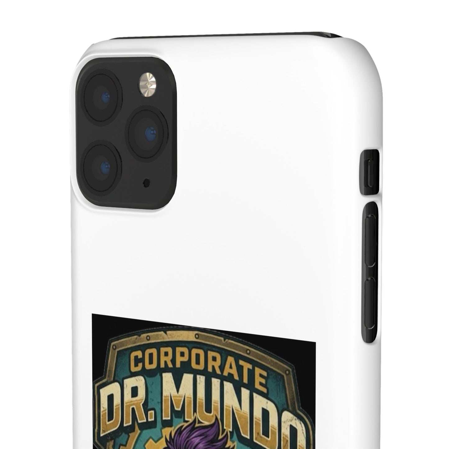 Corporate Dr. Mundo Phone Case — Funny Gaming Snap Case for League of Legends Fans