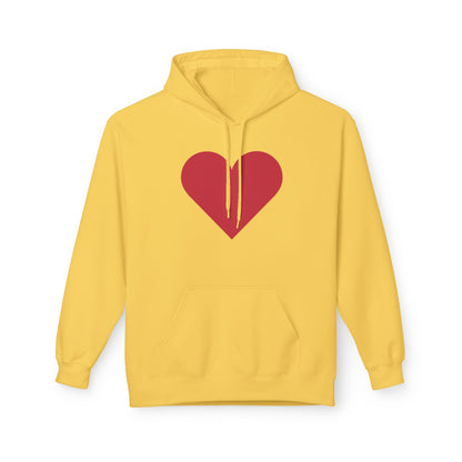 Heart & Rose Pattern Hoodie — Romantic Floral Valentine Pullover