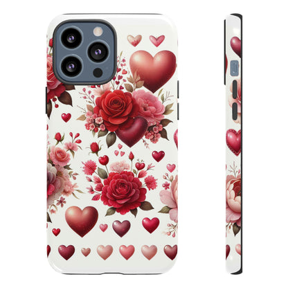 Heartfelt Floral Phone Case | Tough Cases for Love & Romance