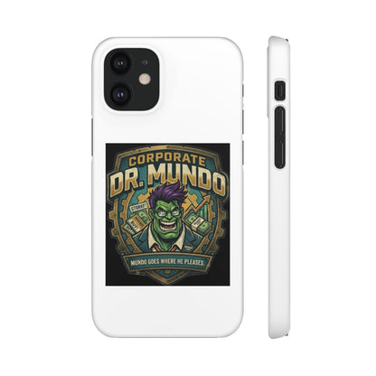 Corporate Dr. Mundo Phone Case — Funny Gaming Snap Case for League of Legends Fans