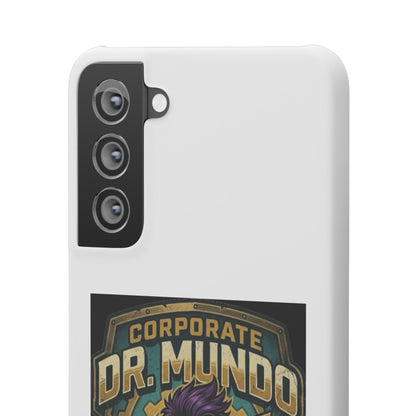 Corporate Dr. Mundo Phone Case — Funny Gaming Snap Case for League of Legends Fans