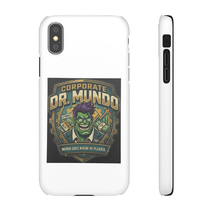 Corporate Dr. Mundo Phone Case — Funny Gaming Snap Case for League of Legends Fans