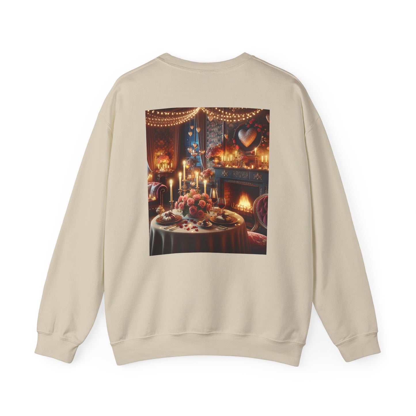 Cozy Romantic Dinner Sweatshirt – Unisex Heavy Blend™ Crewneck