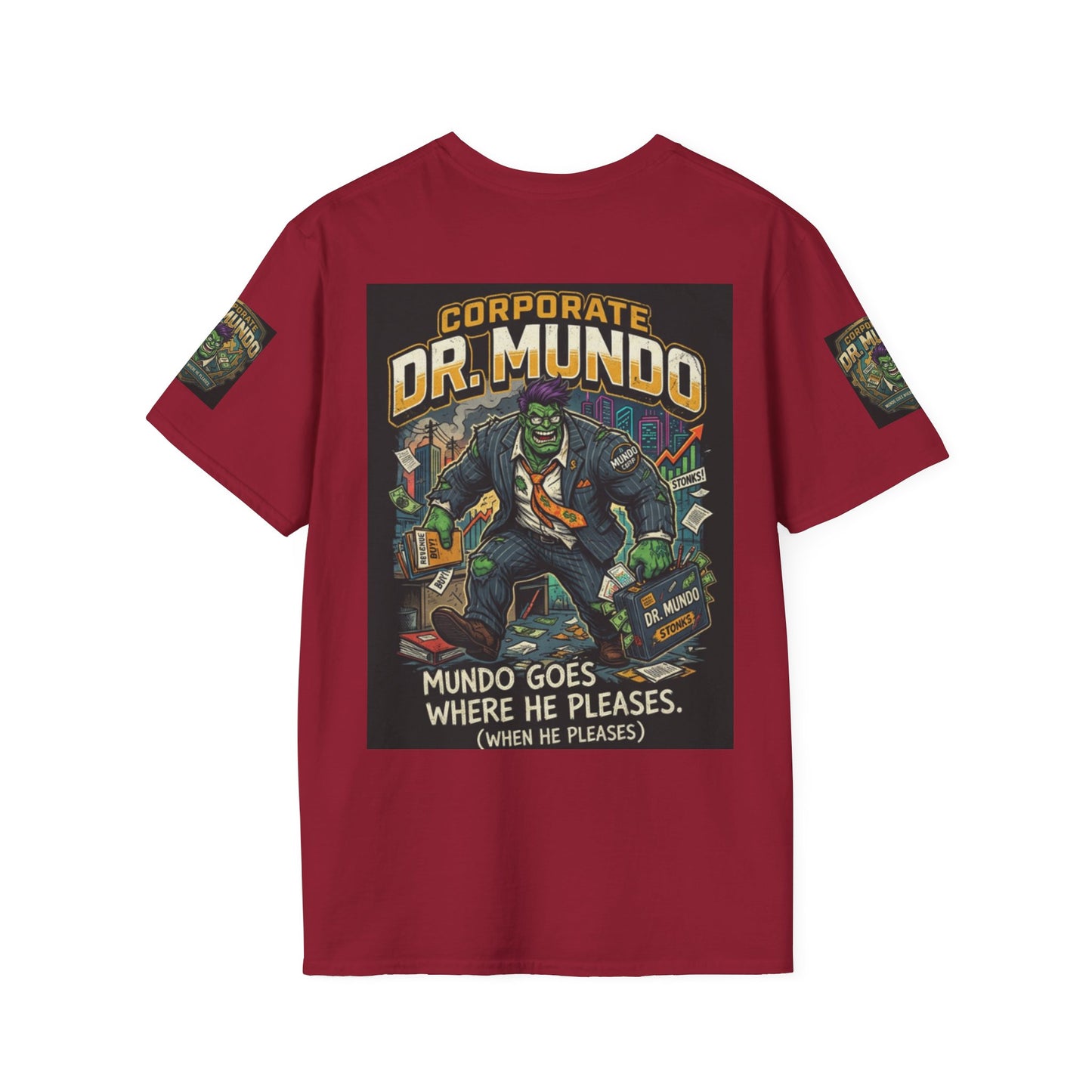 Dr. Mundo Corporate Tee — Funny Gaming League of Legends Shirt