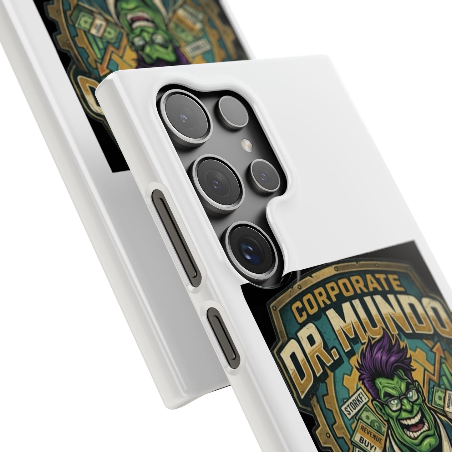 Corporate Dr. Mundo Phone Case — Funny Gaming Snap Case for League of Legends Fans