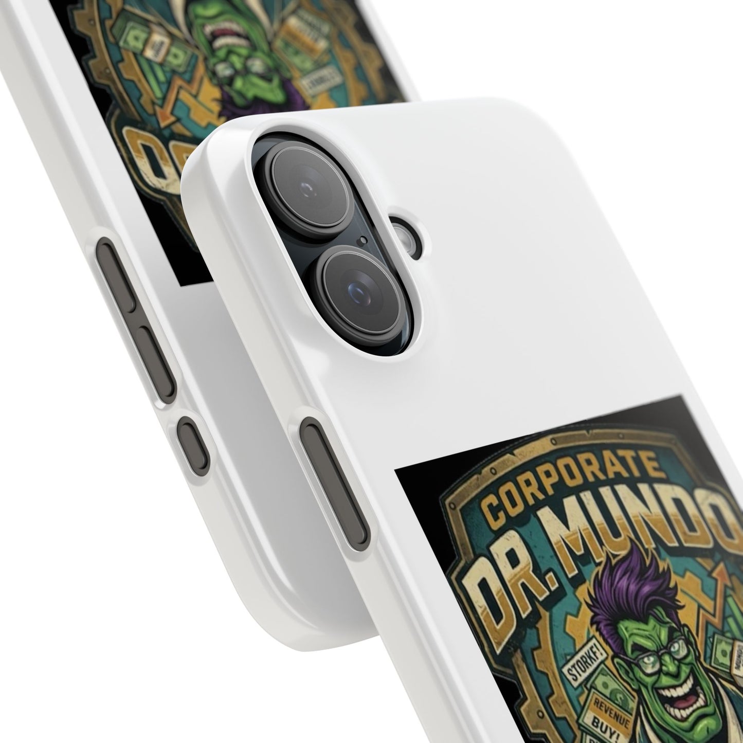 Corporate Dr. Mundo Phone Case — Funny Gaming Snap Case for League of Legends Fans