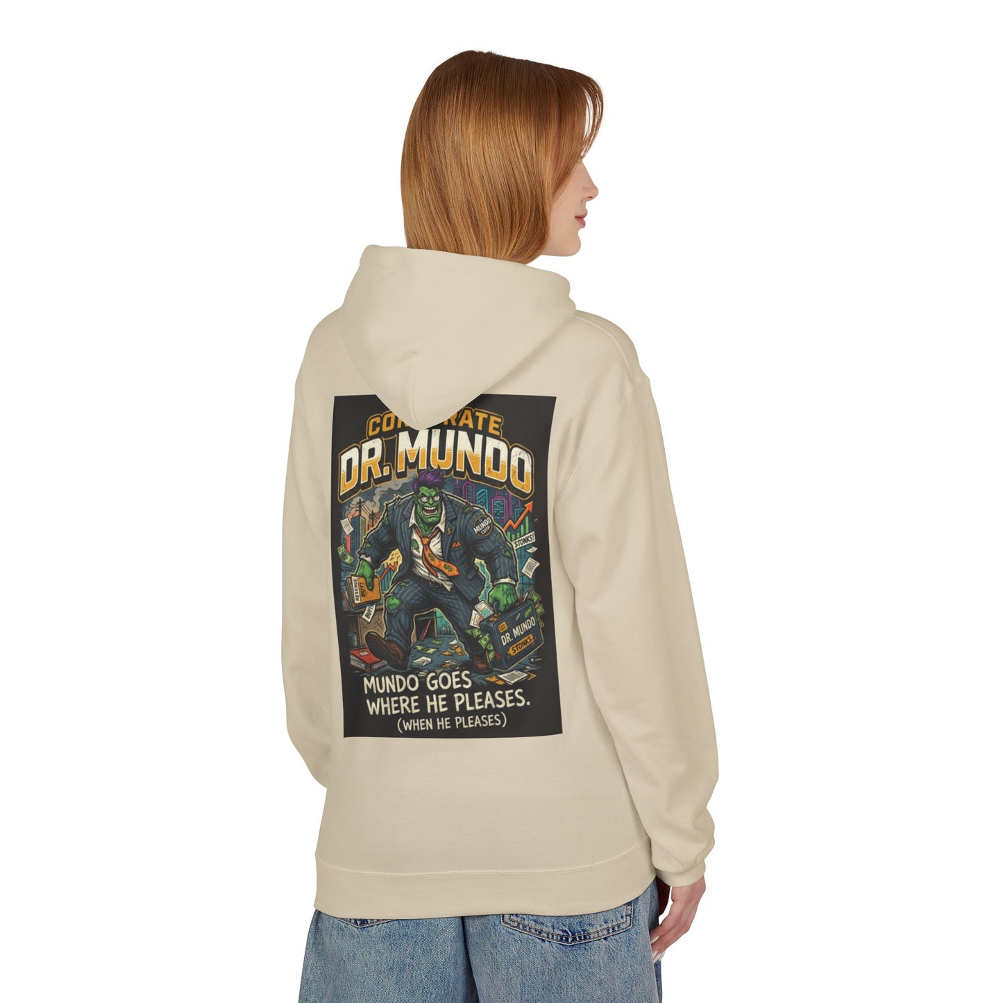 Dr Mundo Retro Arcade Hoodie league of legands— Gaming Champion Pullover