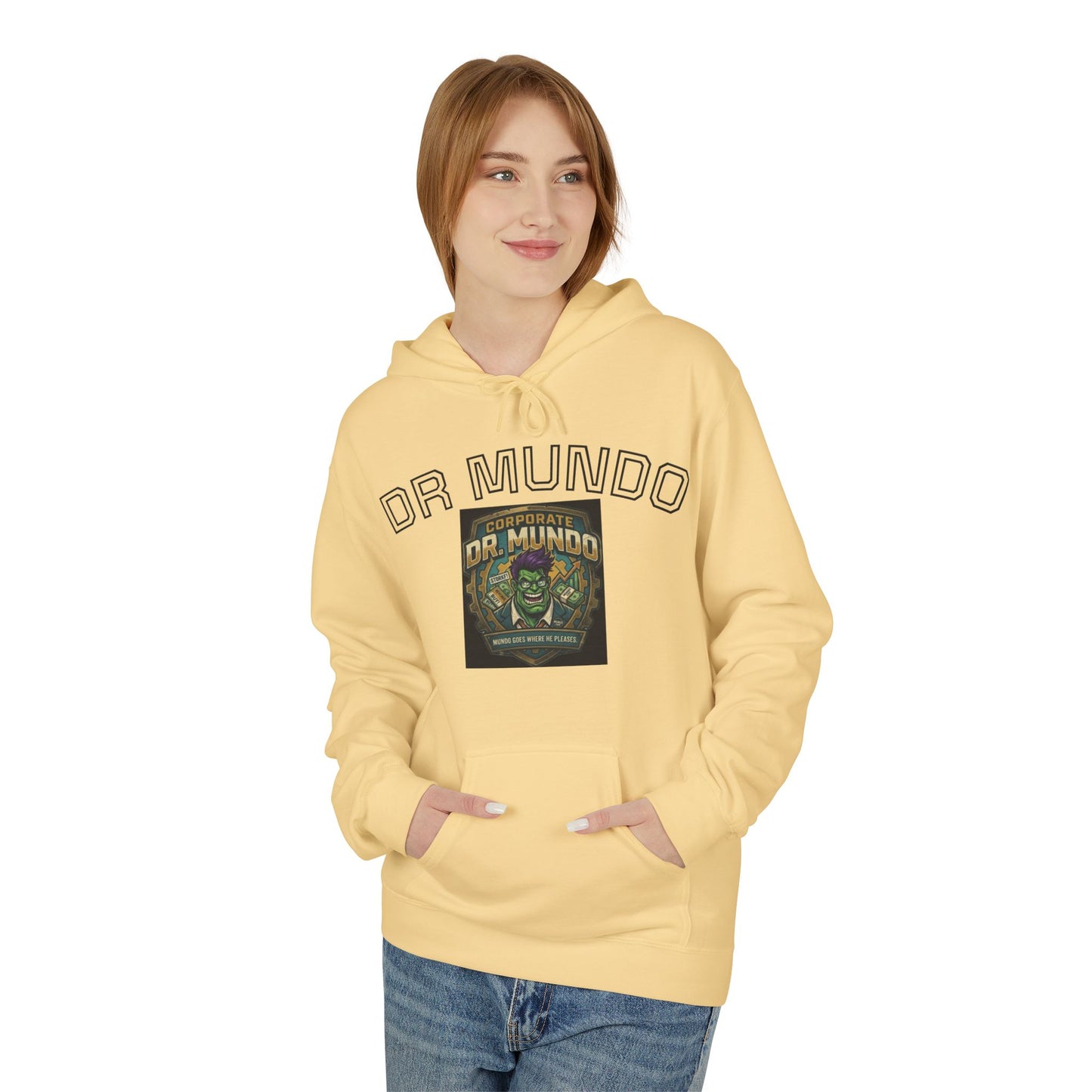 Dr Mundo Retro Arcade Hoodie league of legands— Gaming Champion Pullover