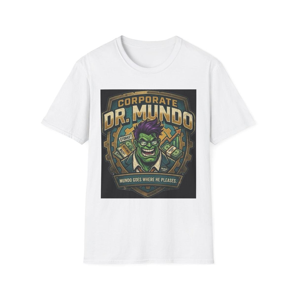 Dr. Mundo Corporate Tee — Funny Gaming League of Legends Shirt