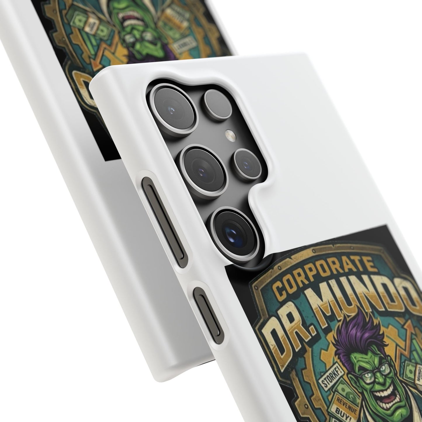 Corporate Dr. Mundo Phone Case — Funny Gaming Snap Case for League of Legends Fans