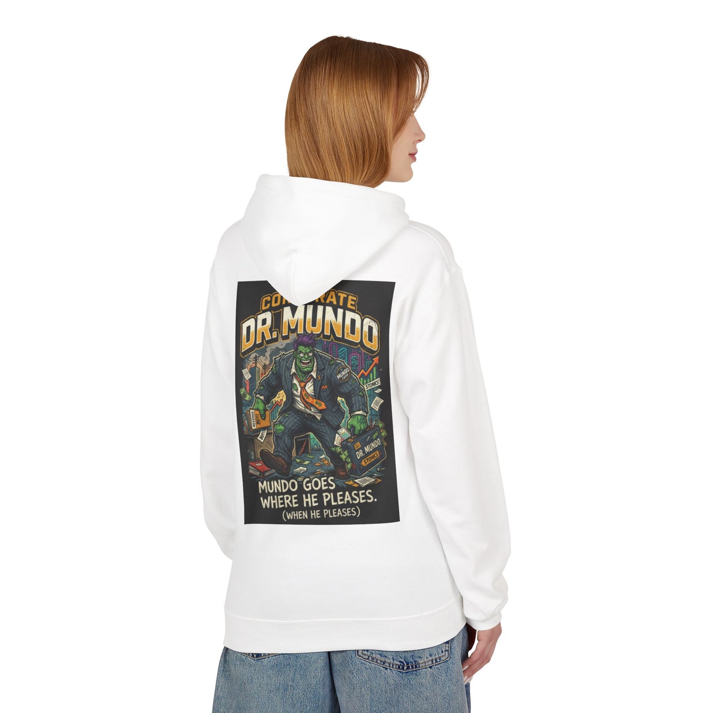 Dr Mundo Retro Arcade Hoodie league of legands— Gaming Champion Pullover