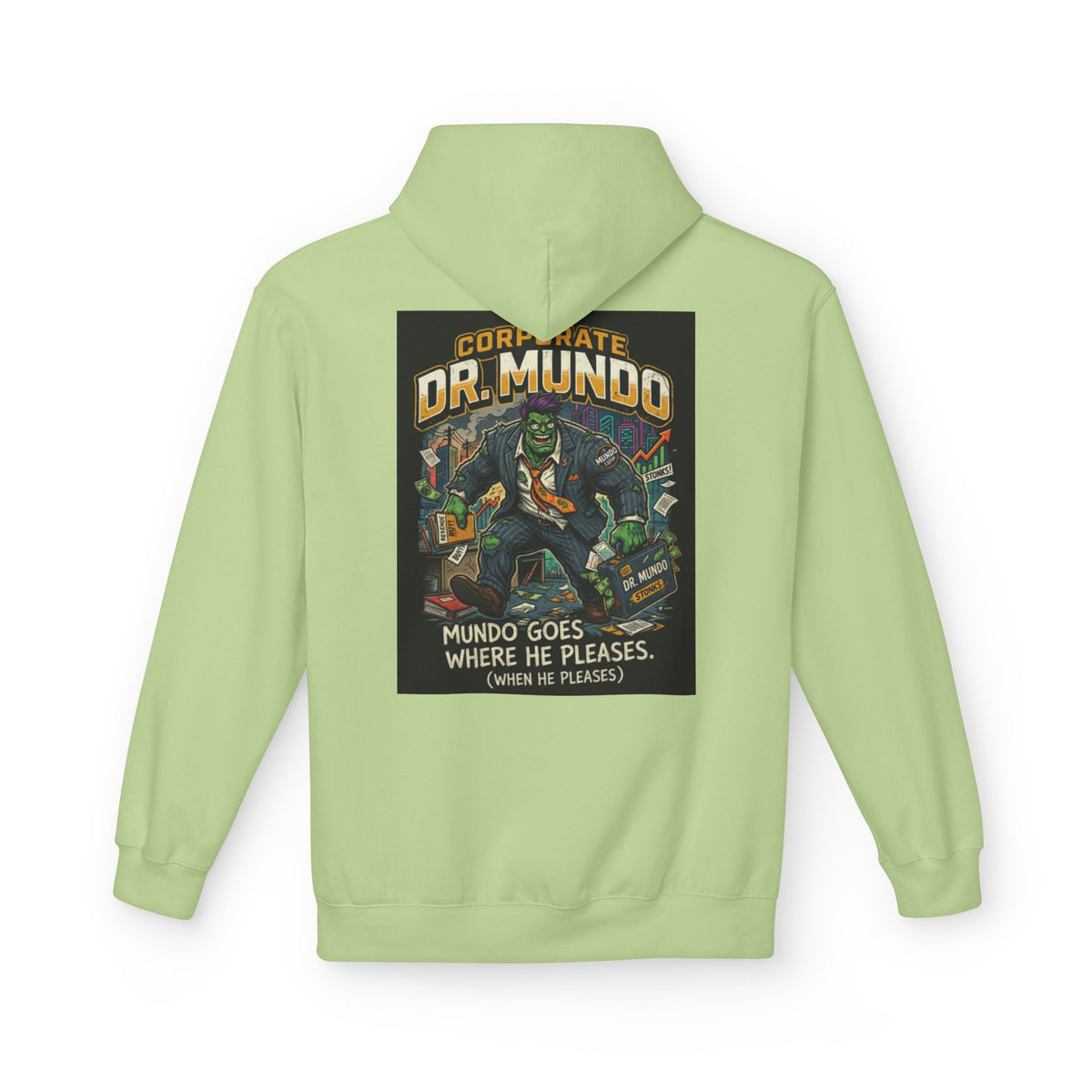 Dr Mundo Retro Arcade Hoodie league of legands— Gaming Champion Pullover