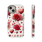 Heartfelt Floral Phone Case | Tough Cases for Love & Romance