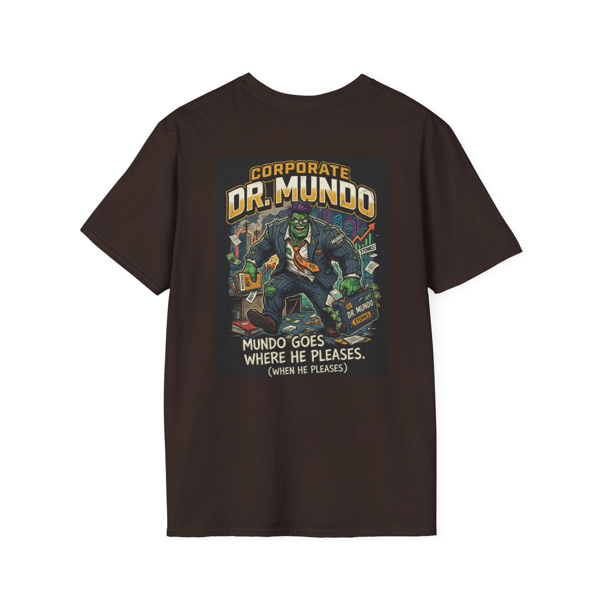 Dr. Mundo Corporate Tee — Funny Gaming League of Legends Shirt
